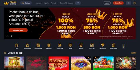 frank casino romania.